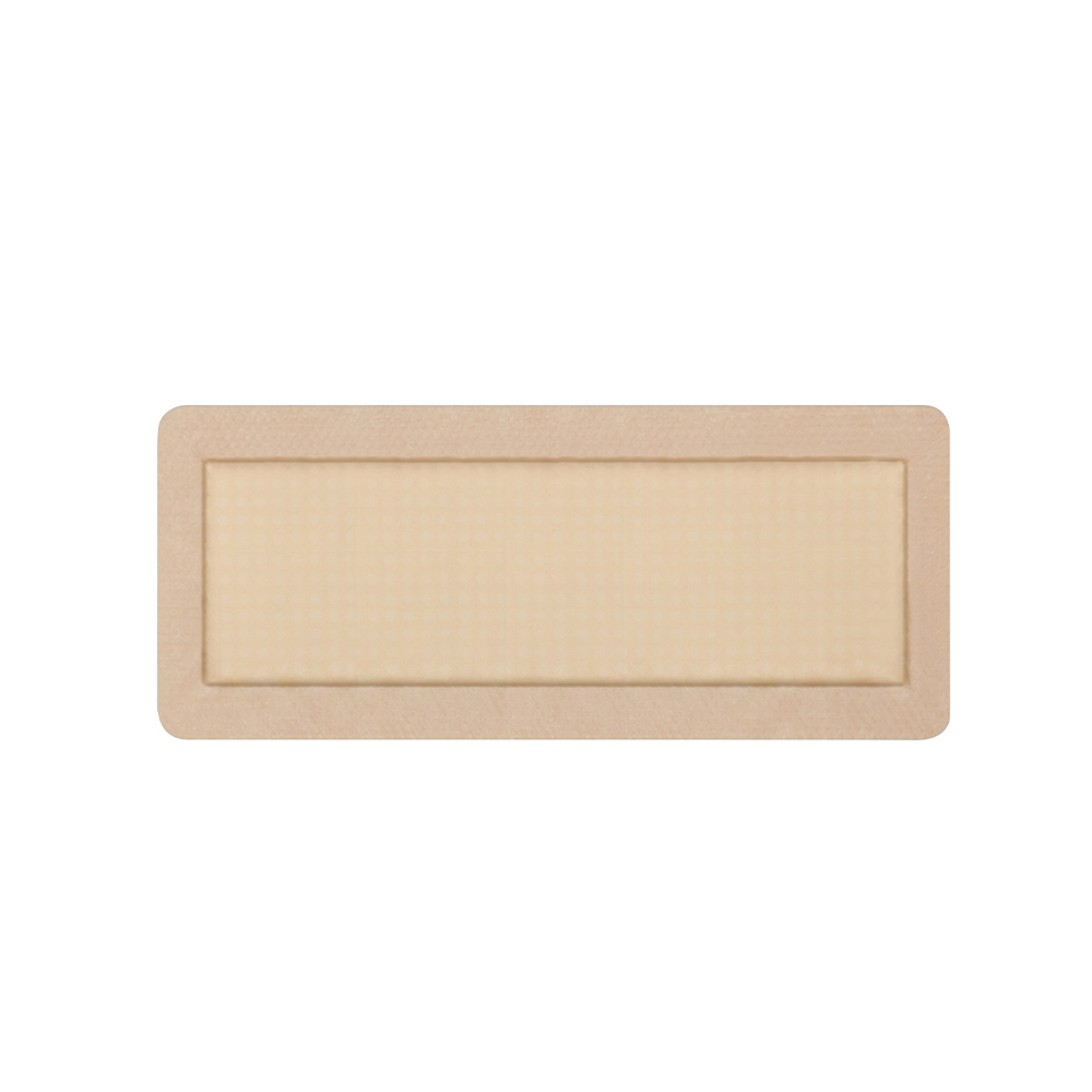 30x10cm lång rektangulär silikonkantad skumförband
