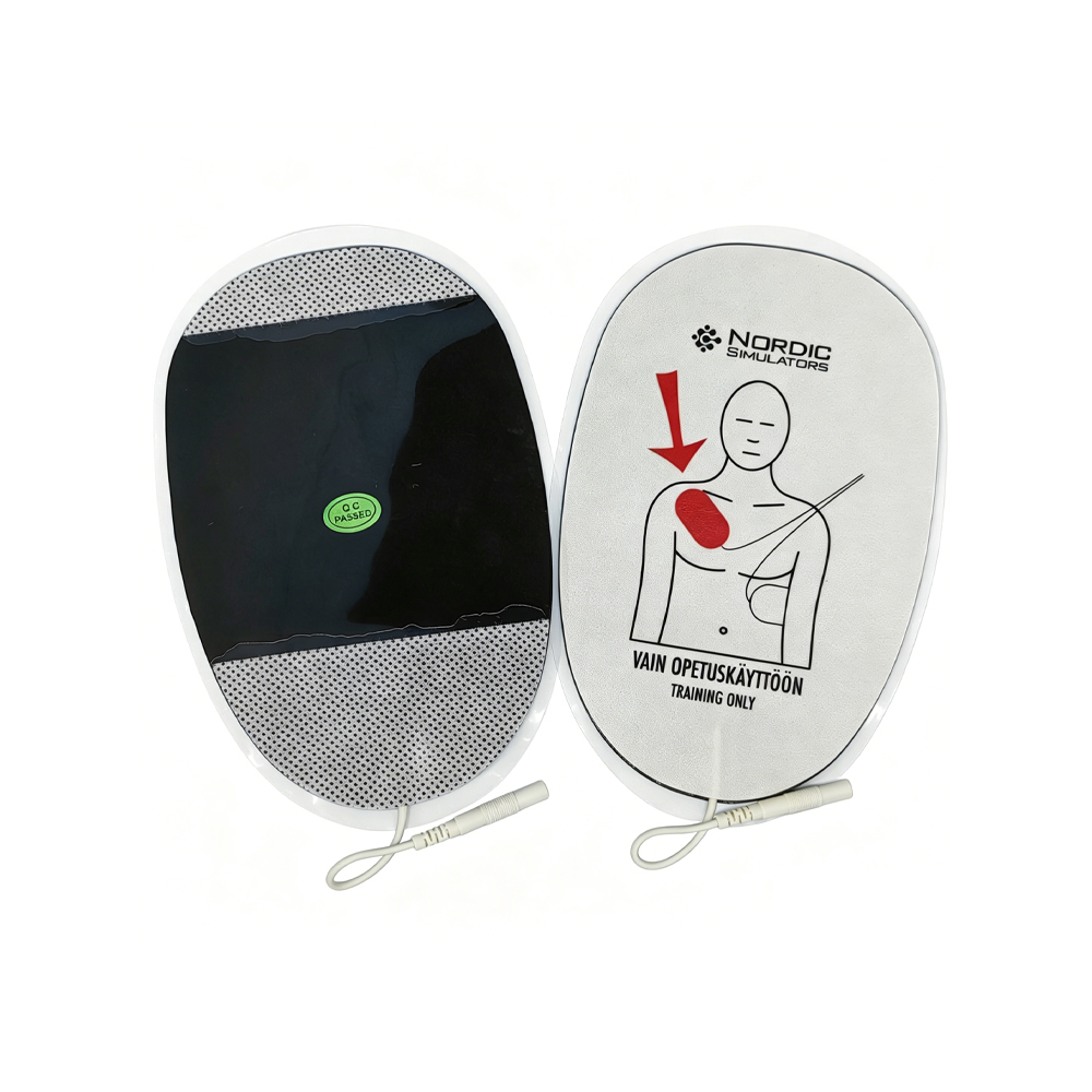 HLR-träning defibrillatorelektroder (endast träning)