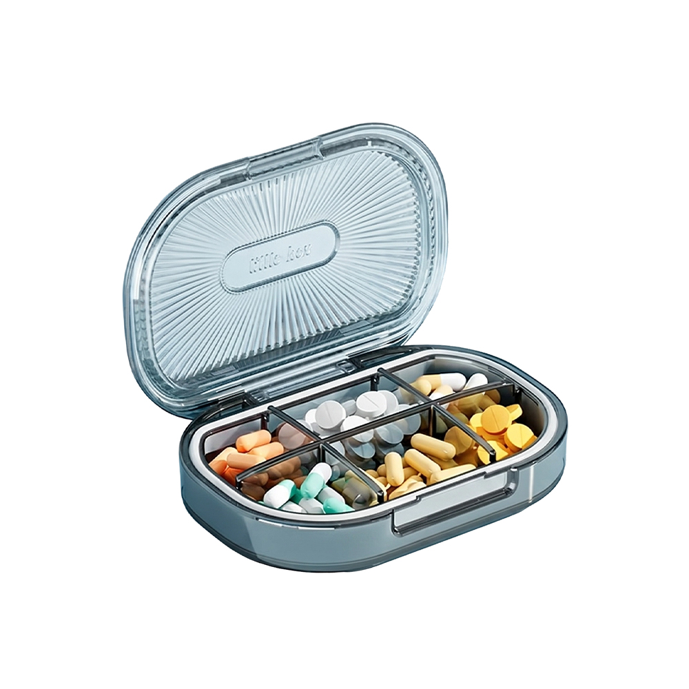 Premium 6-fack bärbar tablettbox